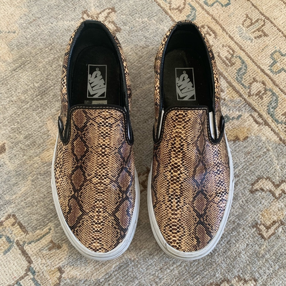 Women’s Snake Skin Vans